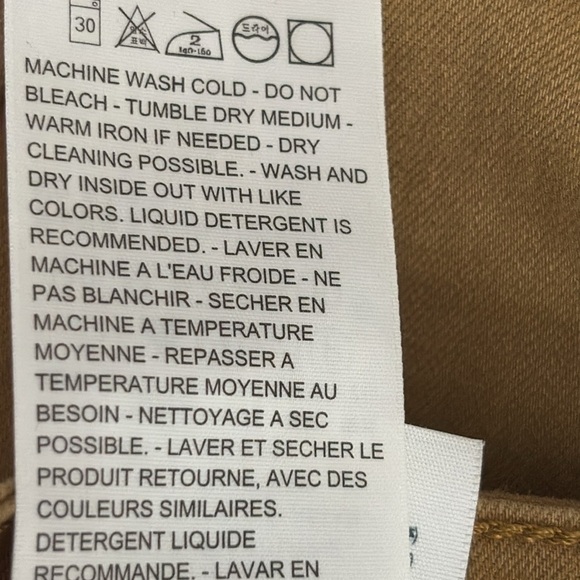 Levi's Mid-Rise Ankle Zip Cargo/Utility Pants - NWOT - Size 30 - Picture 9 of 11